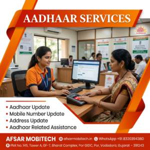 Aadhaar Update service image